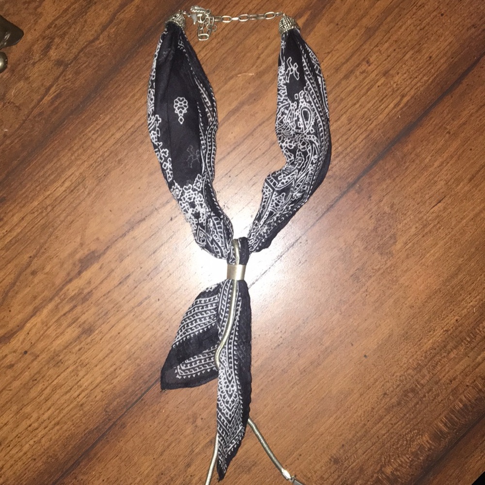 Free People Bandana Necklace